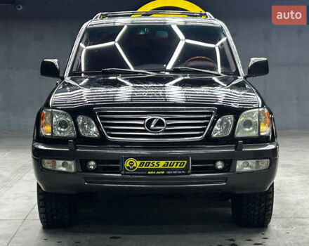 Чорний Лексус ЛХ, об'ємом двигуна 4.66 л та пробігом 238 тис. км за 17500 $, фото 1 на Automoto.ua