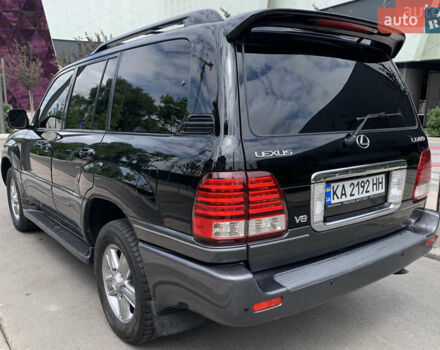 Черный Лексус ЛХ, объемом двигателя 4.66 л и пробегом 170 тыс. км за 16500 $, фото 7 на Automoto.ua