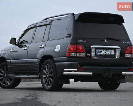 Черный Лексус ЛХ, объемом двигателя 4.66 л и пробегом 258 тыс. км за 16500 $, фото 9 на Automoto.ua