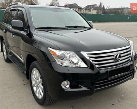 Чорний Лексус ЛХ, об'ємом двигуна 5.66 л та пробігом 74 тис. км за 39400 $, фото 1 на Automoto.ua