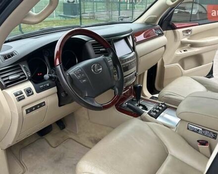 Чорний Лексус ЛХ, об'ємом двигуна 5.66 л та пробігом 74 тис. км за 39400 $, фото 21 на Automoto.ua