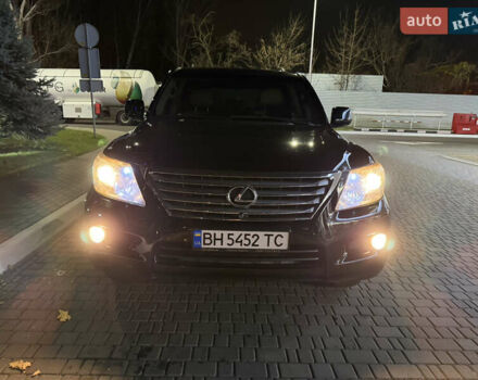 Черный Лексус ЛХ, объемом двигателя 5.7 л и пробегом 267 тыс. км за 23800 $, фото 18 на Automoto.ua