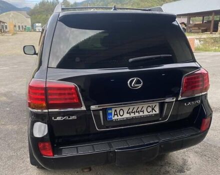 Черный Лексус ЛХ, объемом двигателя 5.66 л и пробегом 189 тыс. км за 24444 $, фото 17 на Automoto.ua