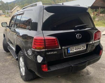 Черный Лексус ЛХ, объемом двигателя 5.66 л и пробегом 189 тыс. км за 24444 $, фото 1 на Automoto.ua