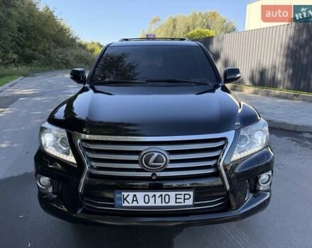 Черный Лексус ЛХ, объемом двигателя 5.7 л и пробегом 297 тыс. км за 26500 $, фото 1 на Automoto.ua