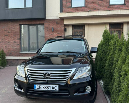 Черный Лексус ЛХ, объемом двигателя 5.66 л и пробегом 173 тыс. км за 32000 $, фото 4 на Automoto.ua