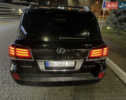 Черный Лексус ЛХ, объемом двигателя 5.7 л и пробегом 267 тыс. км за 23800 $, фото 17 на Automoto.ua