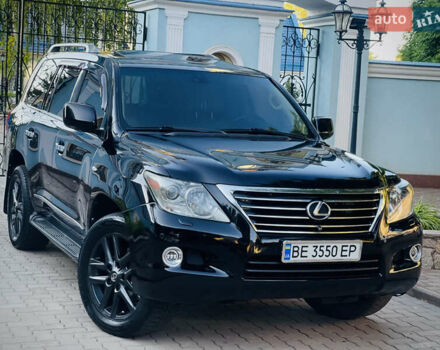 Черный Лексус ЛХ, объемом двигателя 5.7 л и пробегом 245 тыс. км за 19900 $, фото 5 на Automoto.ua
