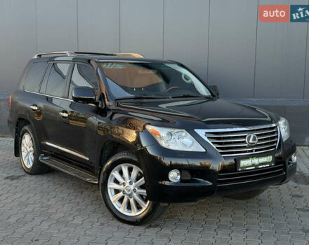 Черный Лексус ЛХ, объемом двигателя 5.69 л и пробегом 160 тыс. км за 26990 $, фото 4 на Automoto.ua