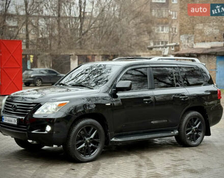 Черный Лексус ЛХ, объемом двигателя 5.7 л и пробегом 220 тыс. км за 28500 $, фото 9 на Automoto.ua