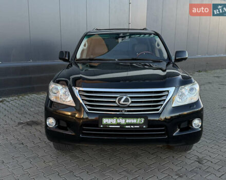 Черный Лексус ЛХ, объемом двигателя 5.69 л и пробегом 160 тыс. км за 26990 $, фото 2 на Automoto.ua