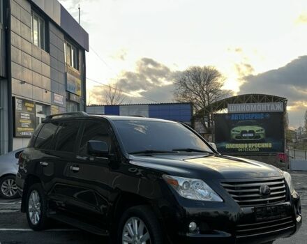 Черный Лексус ЛХ, объемом двигателя 5.7 л и пробегом 306 тыс. км за 21500 $, фото 2 на Automoto.ua