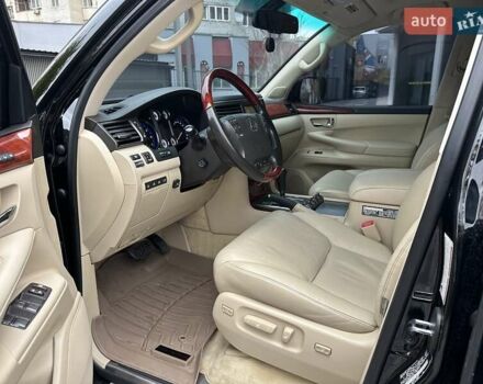 Чорний Лексус ЛХ, об'ємом двигуна 5.7 л та пробігом 230 тис. км за 23900 $, фото 25 на Automoto.ua