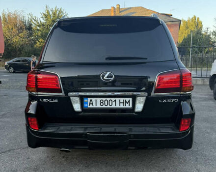 Черный Лексус ЛХ, объемом двигателя 5.66 л и пробегом 317 тыс. км за 23200 $, фото 1 на Automoto.ua
