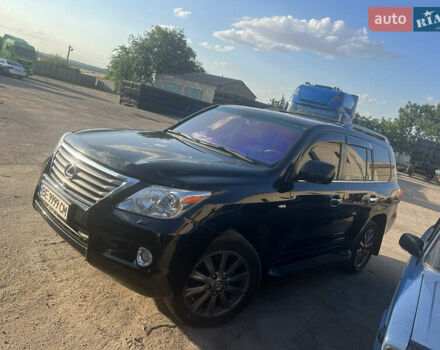 Черный Лексус ЛХ, объемом двигателя 5.7 л и пробегом 335 тыс. км за 29500 $, фото 8 на Automoto.ua