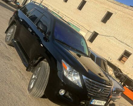 Черный Лексус ЛХ, объемом двигателя 5.7 л и пробегом 335 тыс. км за 29500 $, фото 6 на Automoto.ua