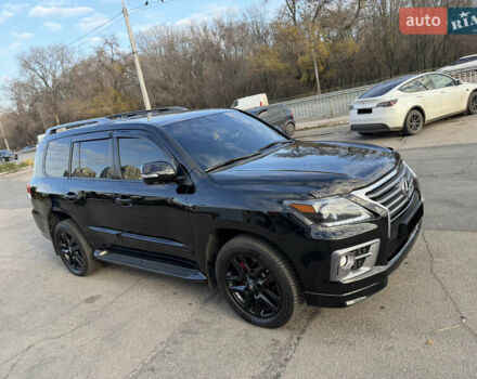 Черный Лексус ЛХ, объемом двигателя 5.66 л и пробегом 160 тыс. км за 38000 $, фото 6 на Automoto.ua