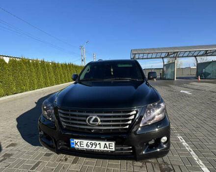 Черный Лексус ЛХ, объемом двигателя 5.7 л и пробегом 218 тыс. км за 26200 $, фото 2 на Automoto.ua