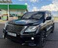 Черный Лексус ЛХ, объемом двигателя 5.66 л и пробегом 266 тыс. км за 23999 $, фото 1 на Automoto.ua