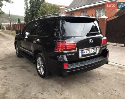 Черный Лексус ЛХ, объемом двигателя 5.7 л и пробегом 197 тыс. км за 39000 $, фото 4 на Automoto.ua