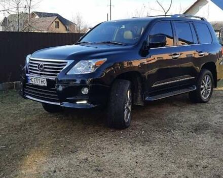 Чорний Лексус ЛХ, об'ємом двигуна 5.7 л та пробігом 85 тис. км за 46000 $, фото 2 на Automoto.ua