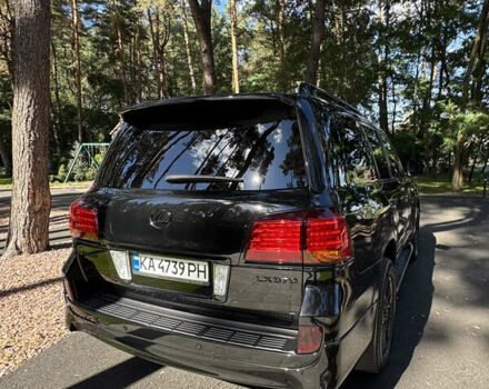 Черный Лексус ЛХ, объемом двигателя 5.66 л и пробегом 113 тыс. км за 38500 $, фото 8 на Automoto.ua