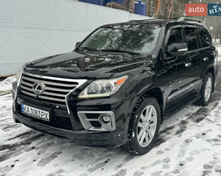 Черный Лексус ЛХ, объемом двигателя 5.7 л и пробегом 180 тыс. км за 30500 $, фото 8 на Automoto.ua