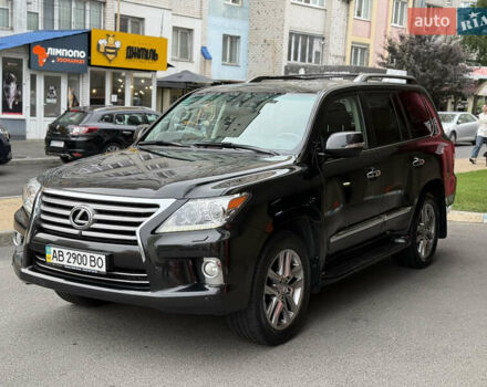 Черный Лексус ЛХ, объемом двигателя 5.7 л и пробегом 88 тыс. км за 50000 $, фото 6 на Automoto.ua