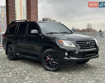 Черный Лексус ЛХ, объемом двигателя 5.66 л и пробегом 79 тыс. км за 42500 $, фото 6 на Automoto.ua