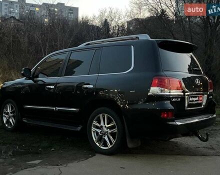 Черный Лексус ЛХ, объемом двигателя 5.7 л и пробегом 192 тыс. км за 33990 $, фото 4 на Automoto.ua