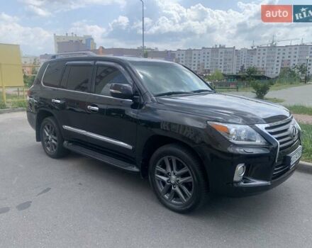 Чорний Лексус ЛХ, об'ємом двигуна 5.66 л та пробігом 274 тис. км за 40000 $, фото 1 на Automoto.ua