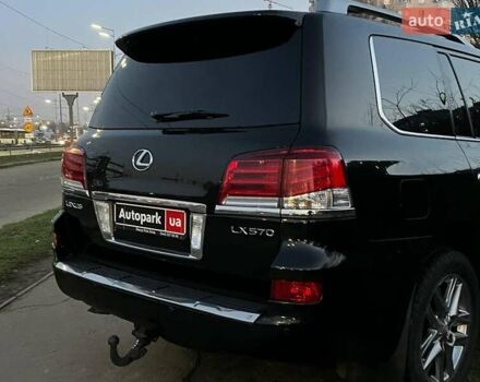 Черный Лексус ЛХ, объемом двигателя 5.7 л и пробегом 192 тыс. км за 33990 $, фото 8 на Automoto.ua