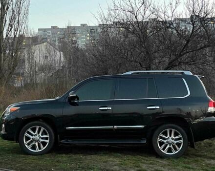 Черный Лексус ЛХ, объемом двигателя 5.7 л и пробегом 192 тыс. км за 33990 $, фото 3 на Automoto.ua
