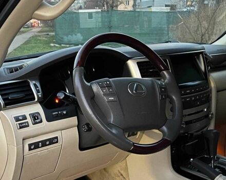 Черный Лексус ЛХ, объемом двигателя 5.7 л и пробегом 192 тыс. км за 33990 $, фото 13 на Automoto.ua