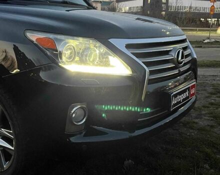 Черный Лексус ЛХ, объемом двигателя 5.7 л и пробегом 192 тыс. км за 33990 $, фото 18 на Automoto.ua