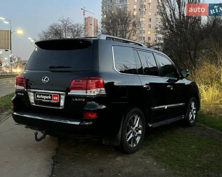 Черный Лексус ЛХ, объемом двигателя 5.7 л и пробегом 192 тыс. км за 33990 $, фото 6 на Automoto.ua