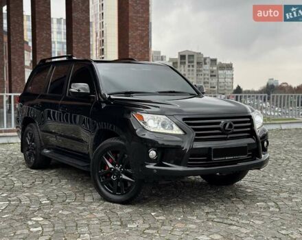 Черный Лексус ЛХ, объемом двигателя 5.66 л и пробегом 79 тыс. км за 42500 $, фото 4 на Automoto.ua