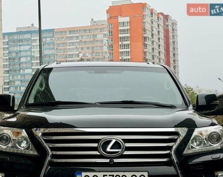 Чорний Лексус ЛХ, об'ємом двигуна 5.66 л та пробігом 162 тис. км за 43999 $, фото 4 на Automoto.ua