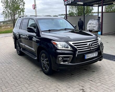 Черный Лексус ЛХ, объемом двигателя 5.7 л и пробегом 194 тыс. км за 48000 $, фото 5 на Automoto.ua