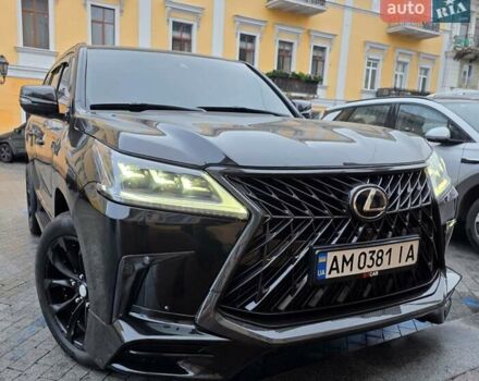 Черный Лексус ЛХ, объемом двигателя 4.46 л и пробегом 200 тыс. км за 53000 $, фото 3 на Automoto.ua