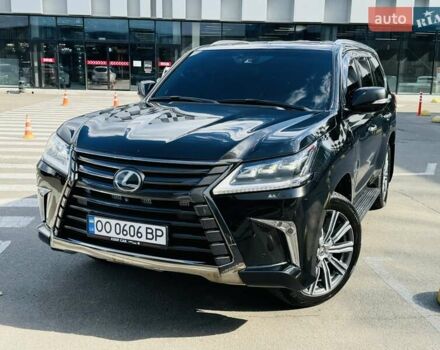 Черный Лексус ЛХ, объемом двигателя 5.66 л и пробегом 174 тыс. км за 57500 $, фото 4 на Automoto.ua