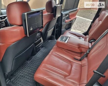 Черный Лексус ЛХ, объемом двигателя 5.66 л и пробегом 156 тыс. км за 67000 $, фото 15 на Automoto.ua