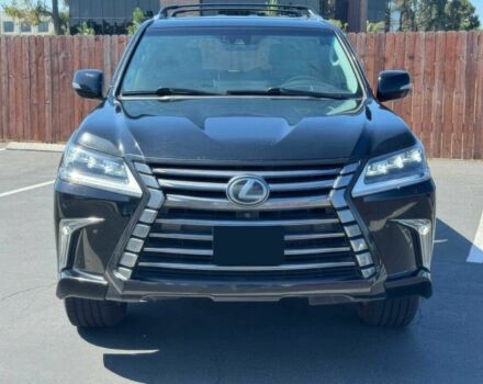 Черный Лексус ЛХ, объемом двигателя 5.7 л и пробегом 78 тыс. км за 43200 $, фото 1 на Automoto.ua