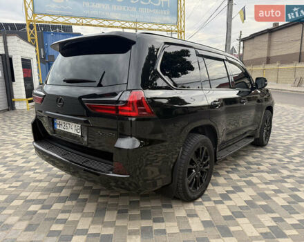 Черный Лексус ЛХ, объемом двигателя 4.46 л и пробегом 123 тыс. км за 65500 $, фото 4 на Automoto.ua