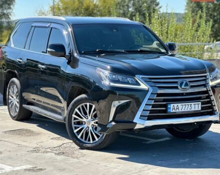 Черный Лексус ЛХ, объемом двигателя 4.5 л и пробегом 401 тыс. км за 48900 $, фото 1 на Automoto.ua