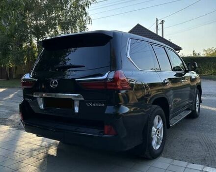 Черный Лексус ЛХ, объемом двигателя 4.46 л и пробегом 150 тыс. км за 64500 $, фото 6 на Automoto.ua