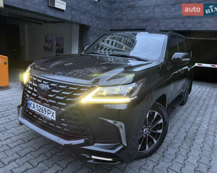 Черный Лексус ЛХ, объемом двигателя 4.46 л и пробегом 170 тыс. км за 65000 $, фото 2 на Automoto.ua