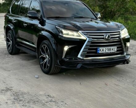 Чорний Лексус ЛХ, об'ємом двигуна 4.5 л та пробігом 129 тис. км за 72000 $, фото 1 на Automoto.ua