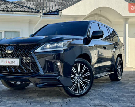 Черный Лексус ЛХ, объемом двигателя 4.46 л и пробегом 185 тыс. км за 67500 $, фото 2 на Automoto.ua