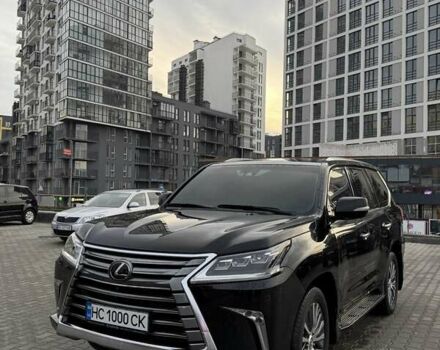 Черный Лексус ЛХ, объемом двигателя 4.46 л и пробегом 209 тыс. км за 68500 $, фото 2 на Automoto.ua